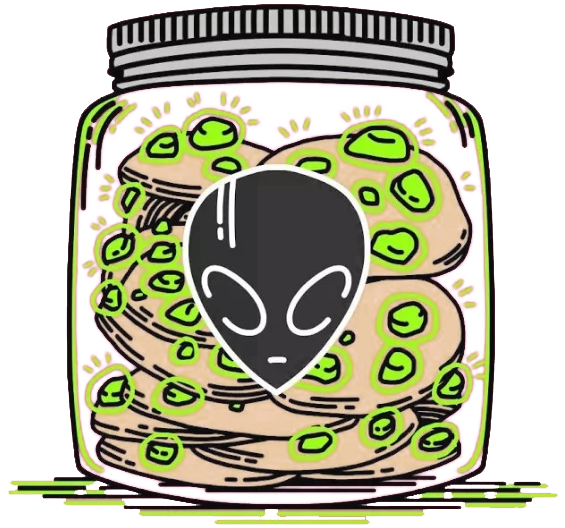 alien cookies